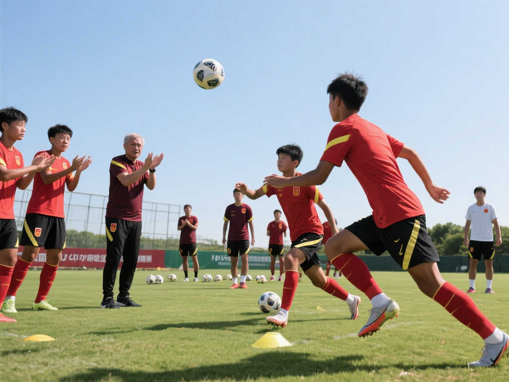 【聚焦】U17国少备战亚洲杯 抢圈训练展风采 【聚焦】U17国少备战亚洲杯 抢圈训练展风采