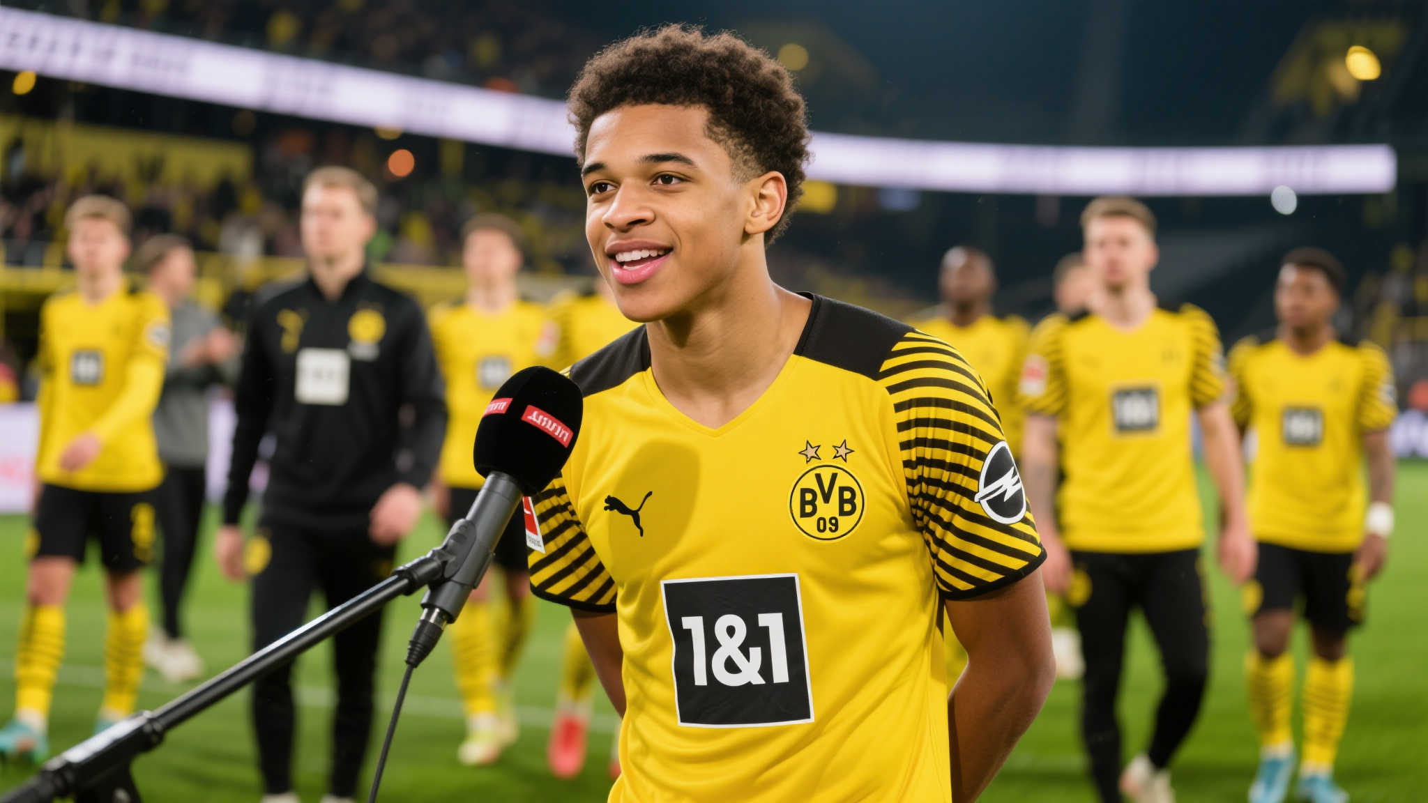 值得一提的是，小贝林厄姆在赛后接受采访时谦虚地表示